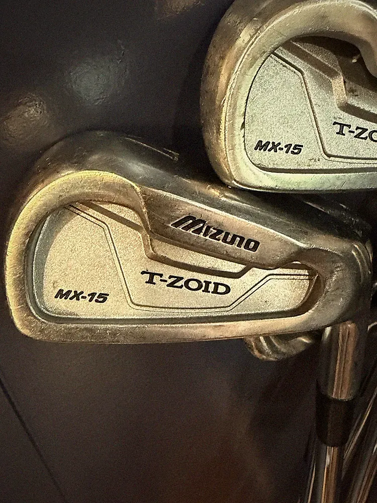 Mizuno T-Zoid MX-15 3-PW Iron set Men's Dynamic Gold R300 Regular Flex Shafts