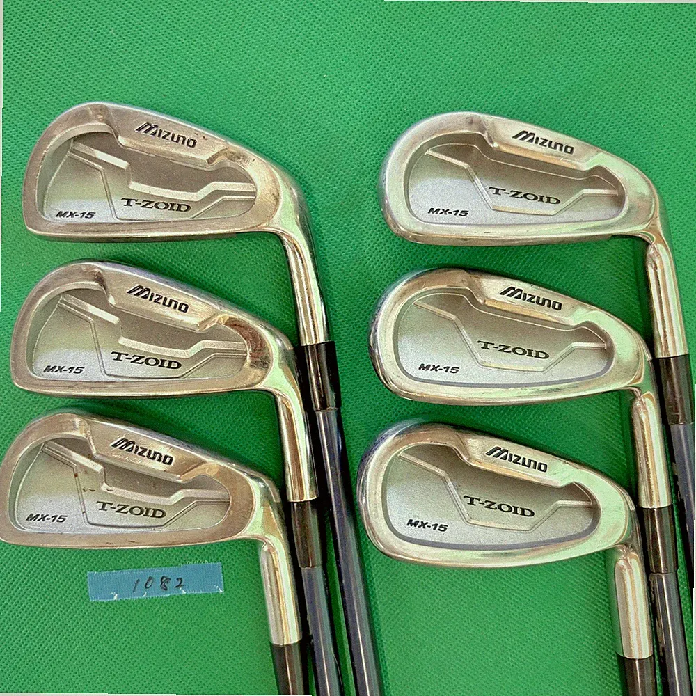 Mizuno T-ZOID MX-15 Iron Set 6pcs 5-Pw Flex S Stiff Graphite Shaft Golf Clubs