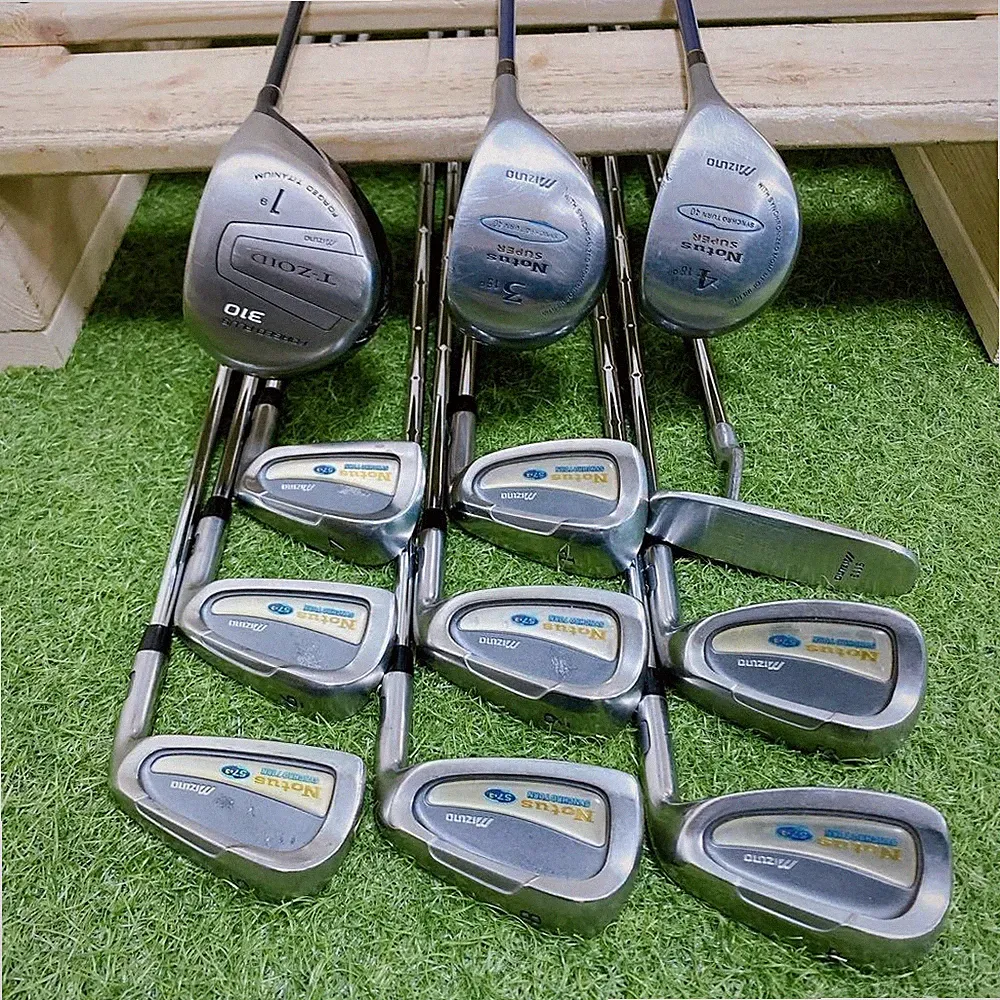 mizuno T-ZOID Notus Mens Golf Clubs Set Ready 100% Fully Unified 12pc ESS3