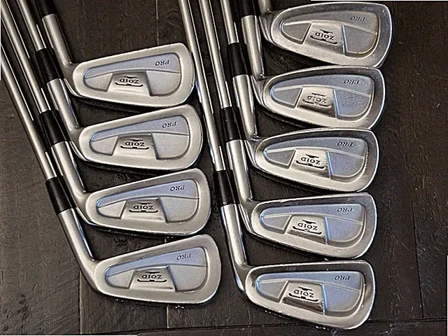 Mizuno T-Zoid Pro Forged Iron Set 2-PW Dynamic Gold Sensicore S300 Steel Stiff