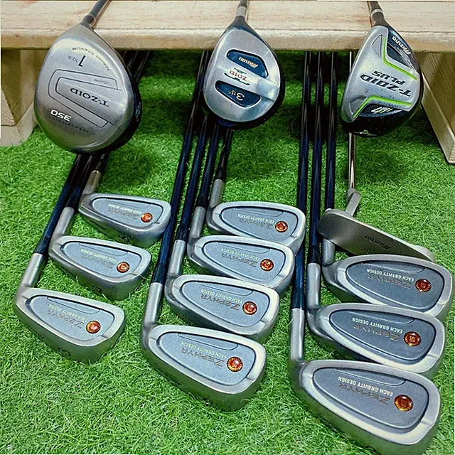 Mizuno T-ZOID ZEPHYR Full 14pc Mens Golf Clubs Set Ready to Play EM3