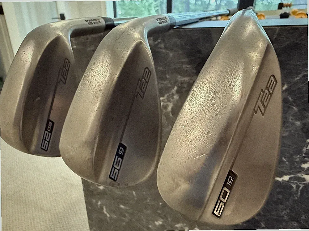 Mizuno T22 Wedge Set Raw 52, 56, 60 Nice