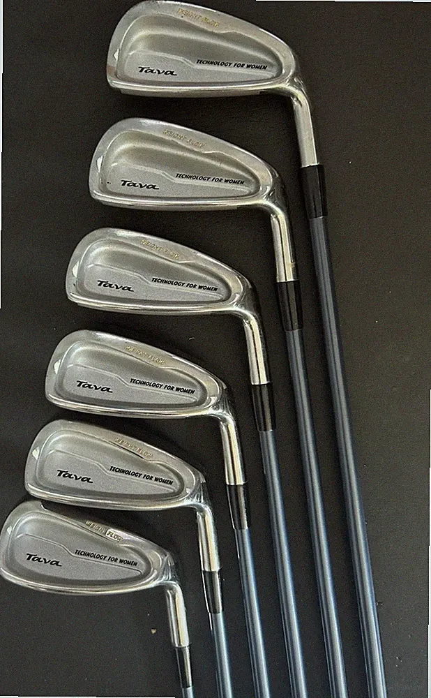 MIZUNO TAVA WOMENS GOLF CLUB IRON SET LADIES FLEX LIGHTWEIGHT GRAPHITE RH