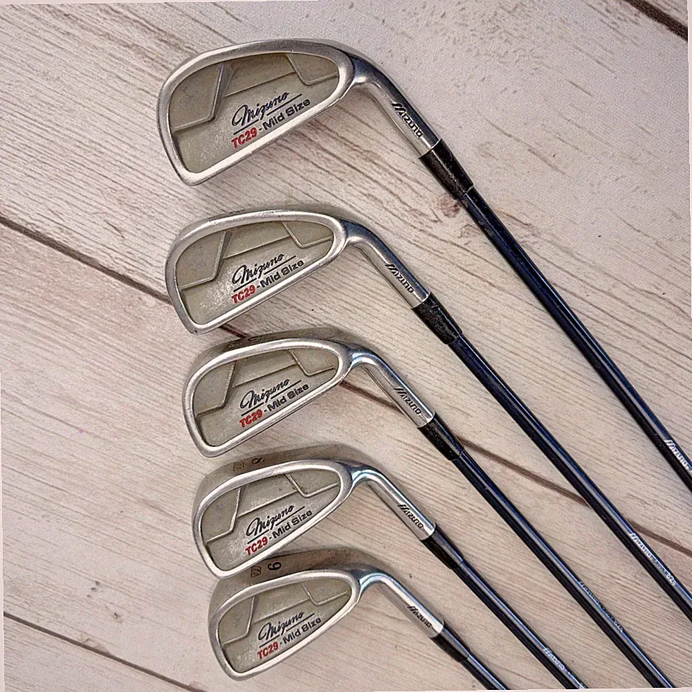 Mizuno TC-29 Midsize 2 3 6 8 9 Irons w/ Mizuno EXSAR V Grahite Shaft Stiff FrSHP