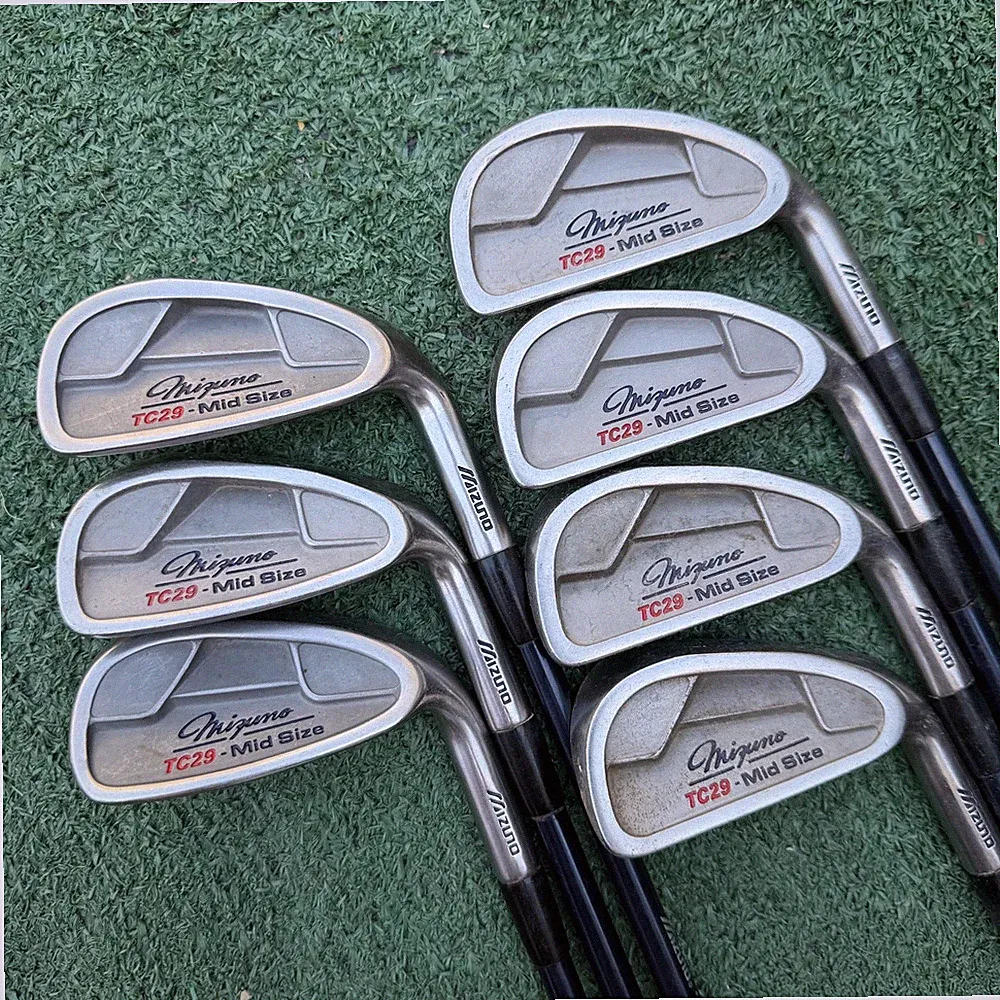 Mizuno TC29 Mid Size 3-PW Irons EXSAR V Regular Graphite Shafts Set No 7 Iron