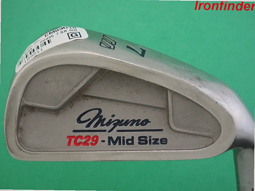 Mizuno TC29 - Mid Size Single 7 Iron Steel Shaft Regular Flex Mens Right Handed