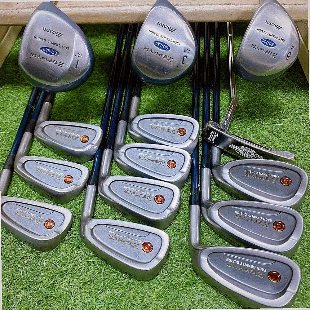 Mizuno ZEPHYR Complete Mens Golf Clubs Set Ready to Play 14pc ES8