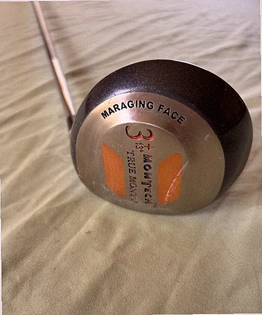 Montech True Monty 13 degree 3 wood Maraging Face Bi Matrix Rxi TT shaft RH