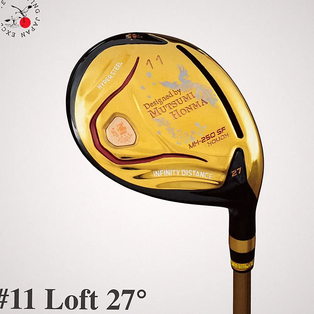 Mutsumi Honma Golf Club Fairway Wood 11W 27° MH250SF Phoenix FW Flex R SR Shaft