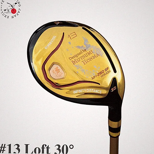 Mutsumi Honma Golf Club Fairway Wood 13W 30° MH250SF Phoenix FW Flex R SR Shaft