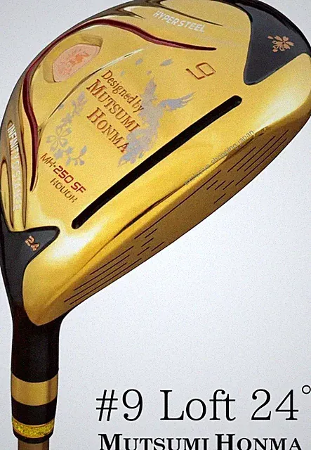 Mutsumi Honma Golf Club Fairway Wood 9W 24° MH250SF Phoenix FW Flex R Shaft