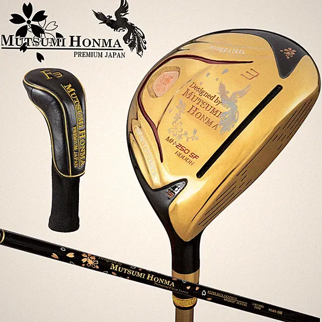 Mutsumi Honma Golf Club Fairway Wood MH250SF Phoenix FW Flex R SR Shaft