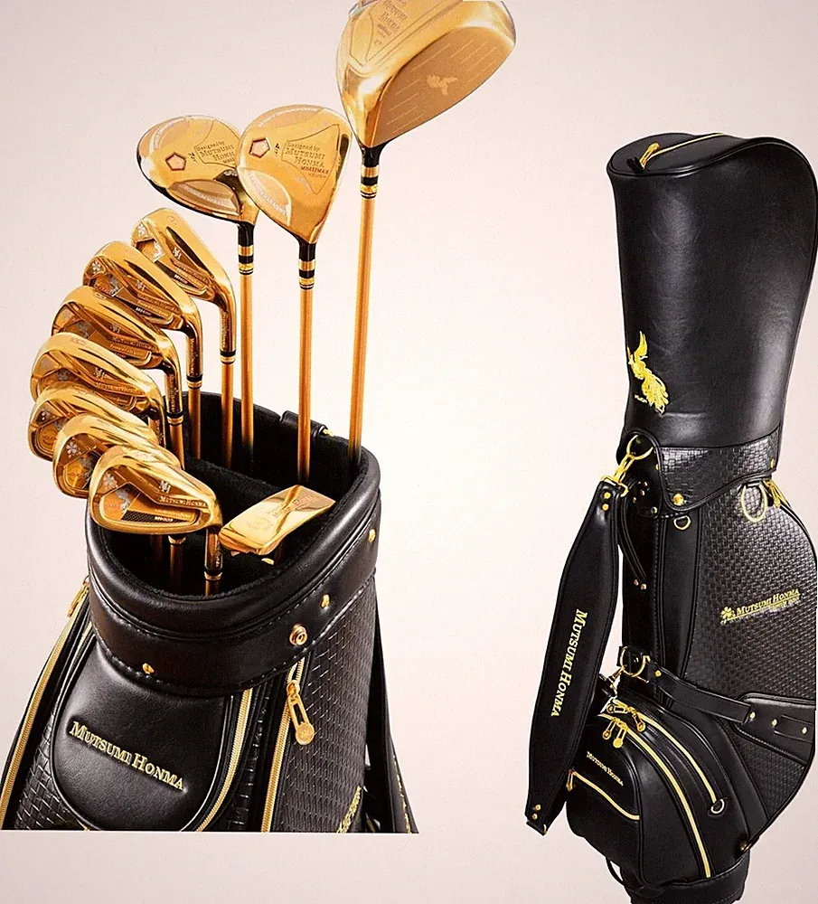 Mutsumi Honma MH488 Phoenix 11 Golf Clubs Full SET Complete + Caddy bag FLEX:R