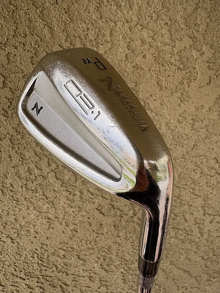 NAKASHIMA NP-1 TOUR FORGED PITCHING WEDGE - RIFLE CENTER STIFF FLEX STEEL SHAFT