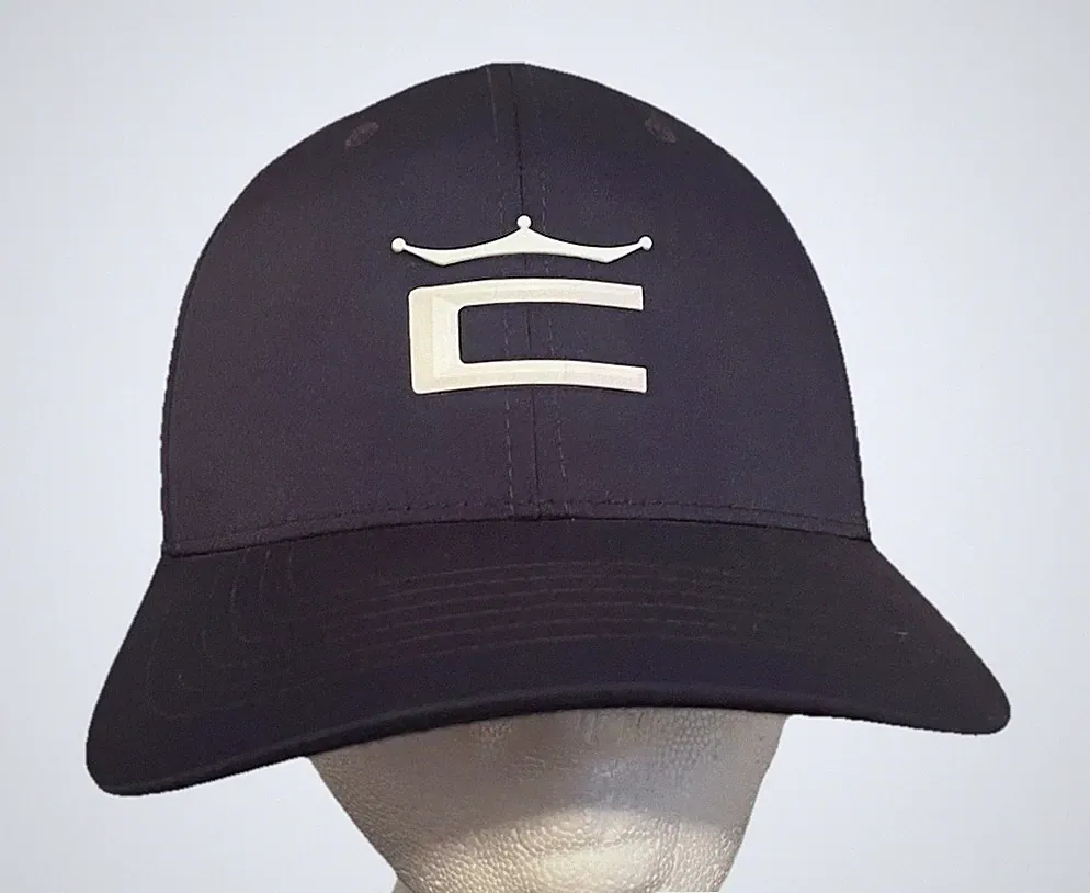 Navy Blue Cobra Tour Crown SnapBack Golf Cap Hat