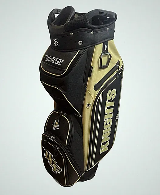 NCAA UCF Knight Central Florida Bucket III Cooler Cart Golf Bag 14 Way New