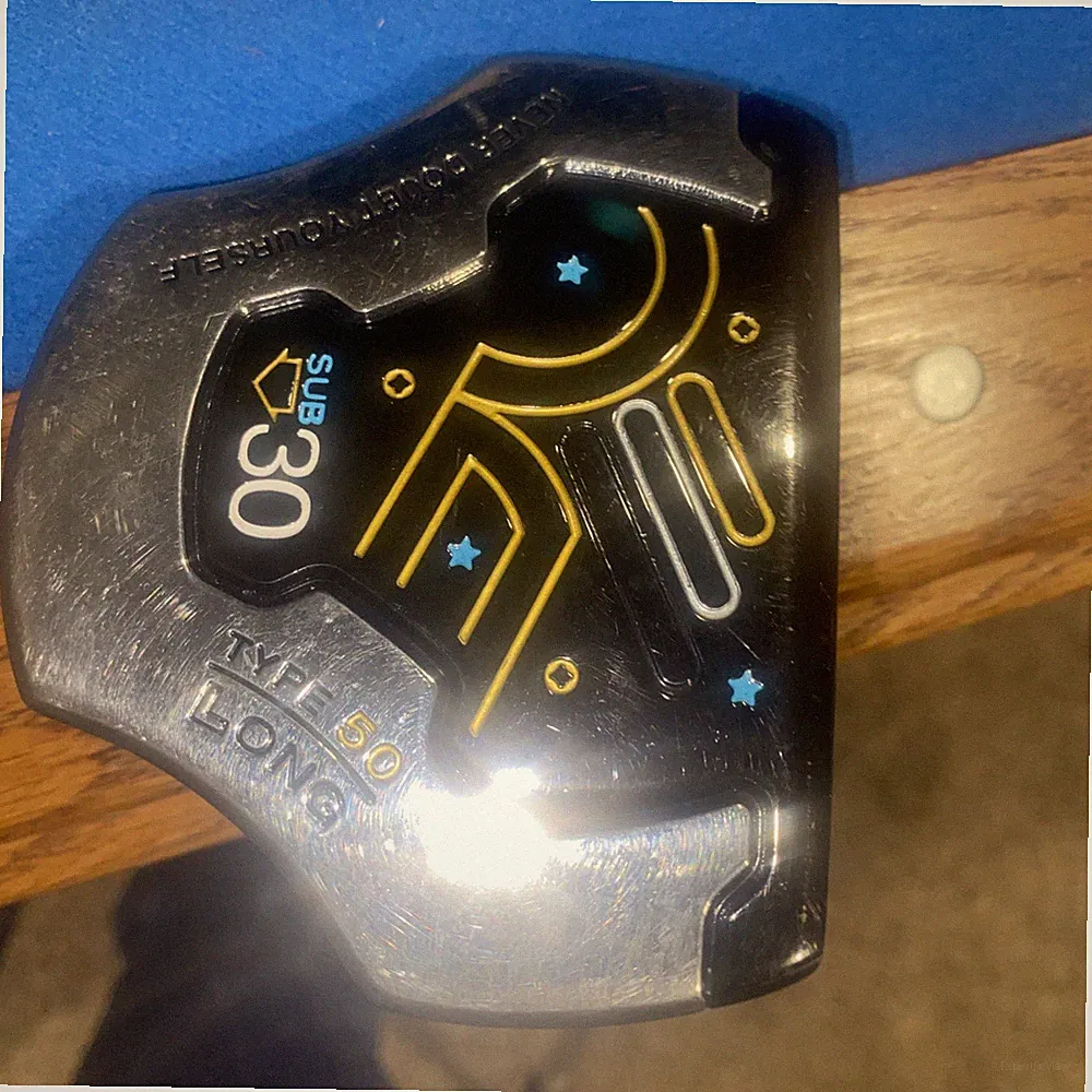 Never Compromise Sub 30 Type 50 Long Steel Mallet Putter 45”Broomstick