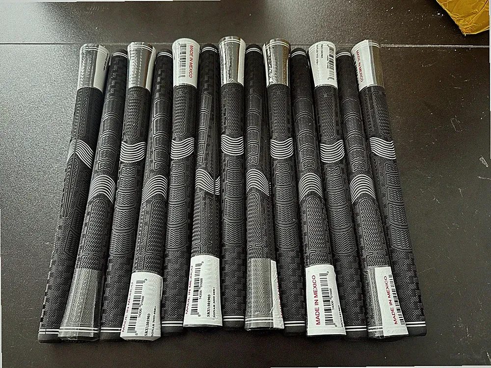 New 13pcs Sonar+ Black Out Golf Grips Standard+ Midsize+ .600 Round Core