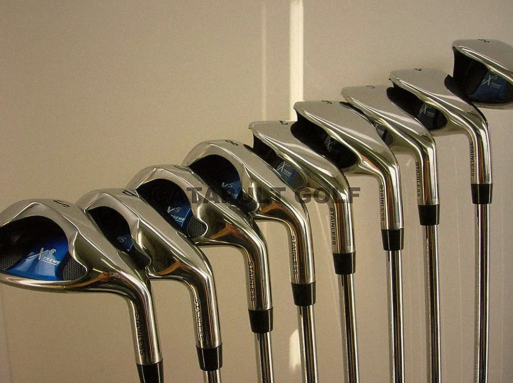 NEW +2 TALL LONG WIDE SOLE BIG IRON SET XL GOLF CLUB NR