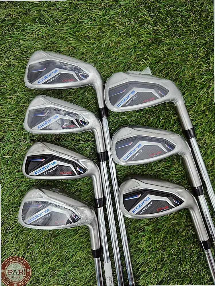 NEW 2023 COBRA AEROJET ONE LENGTH IRON SET 5-GW REG KBS TOUR LITE ONE LENGTH-R B