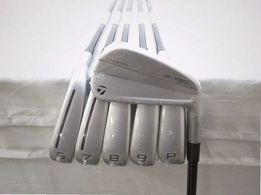 New 2023 TaylorMade P-790 Iron Set 5-PW Mitsubishi MMT 65g Regular Flex Graphite