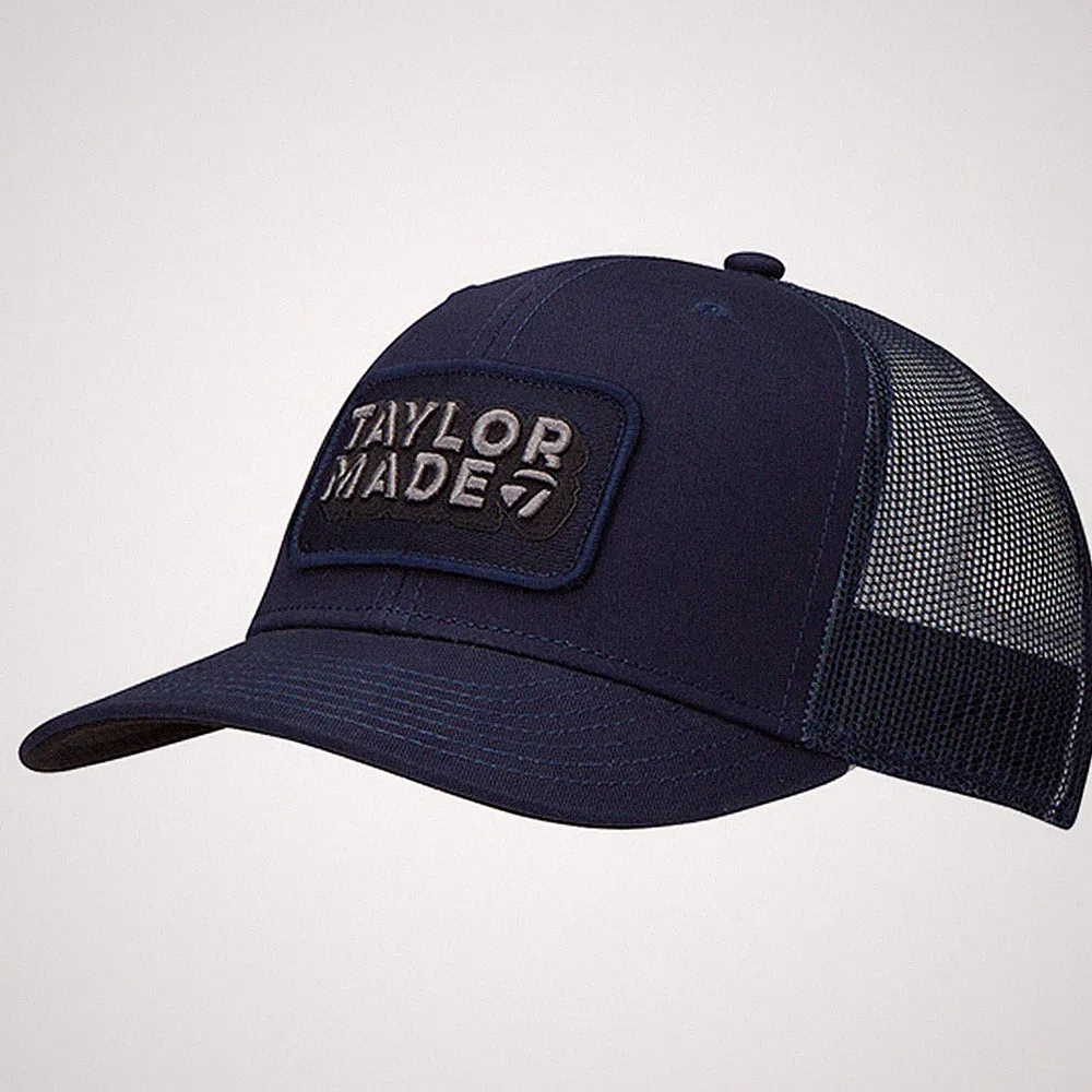 NEW 2024 TaylorMade Retro Trucker Navy Snapback Golf Hat/Cap