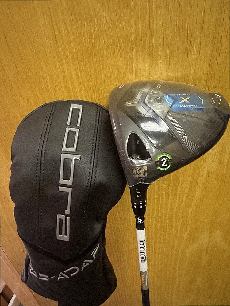 NEW 2025 Left Handed Cobra DS Adapt X Driver 9*- Denali Blue 60g 6.0 Stiff Flex