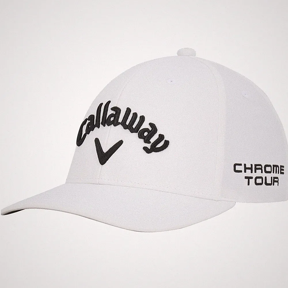 NEW 2026 Callaway Tour Authentic Performance Pro White Adjustable Golf Hat/Cap