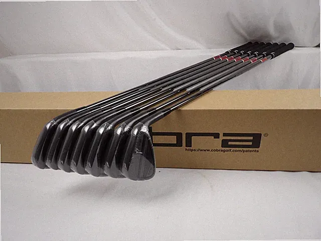 NEW 2026 Cobra KING Tour Black Iron Set 4-PW KBS $-Taper 110 Regular Flex