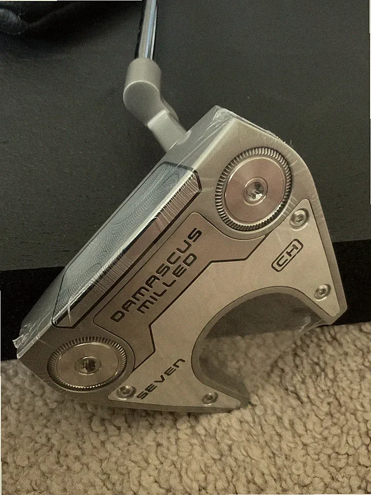 NEW 2026 Odyssey Damascus Milled #7 SEVEN CH Mallet Putter 34 Inch w/ Headcover