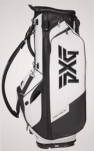 NEW 2026 PXG Deluxe Hybrid White/Black Stand Golf Bag
