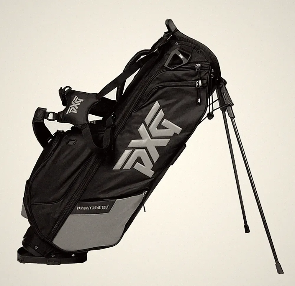 NEW 2026 PXG Xtreme Carry Black/Gray Stand Golf Bag