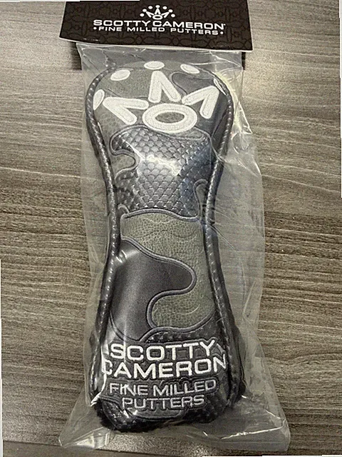 NEW 2026 Scotty Cameron Camo Crown Collage Utility Gray Piping Headcover Hybrid