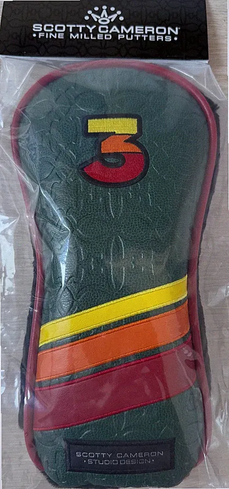 NEW 2026 Scotty Cameron Gottahava Fairway Wood Green Red Piping Golf Headcover
