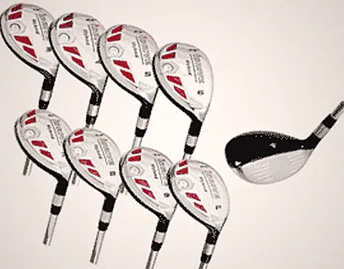 Best Oversize All Hybrid Graphite 3-4-5-6-7-8-9-PW-SW Full Set for SENIORS