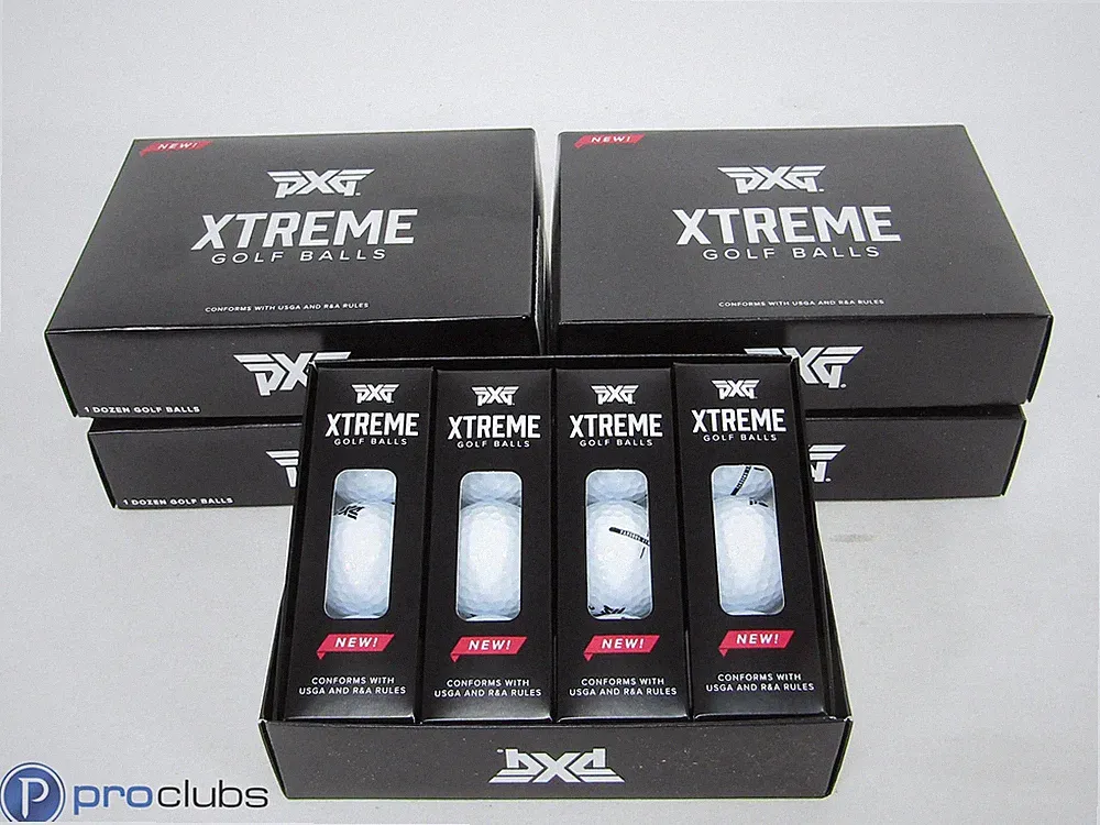 New! 5 Dozen PXG Xtreme Golf Balls (White) - 507768