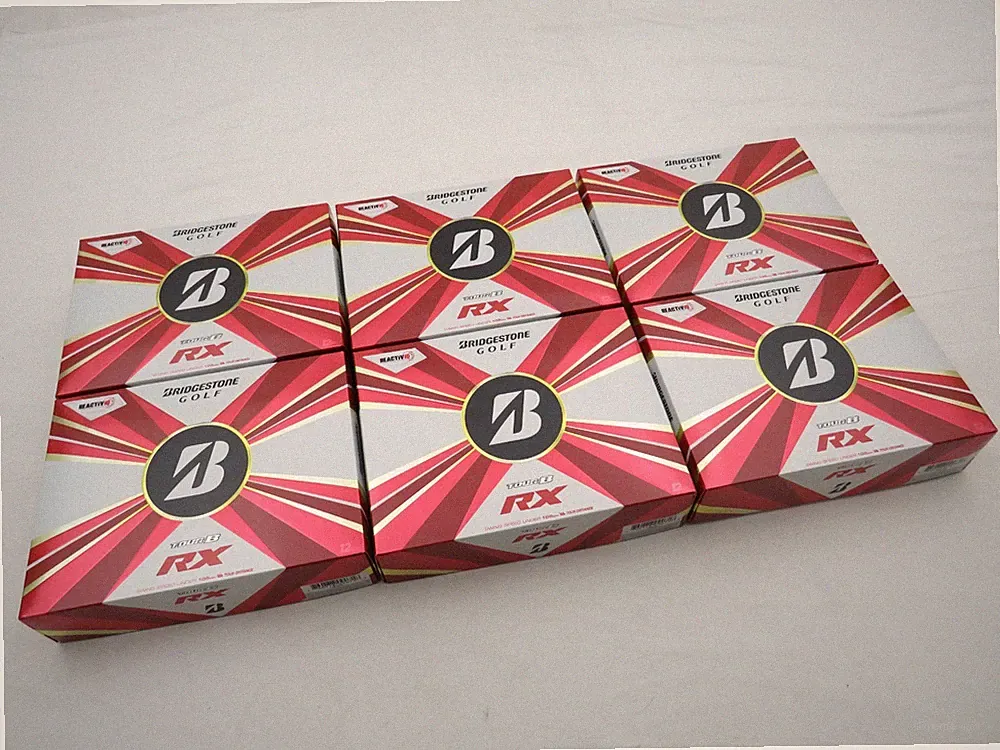 New 6 Dozen Bridgestone Tour B RX Golf Balls 72 Golf Balls