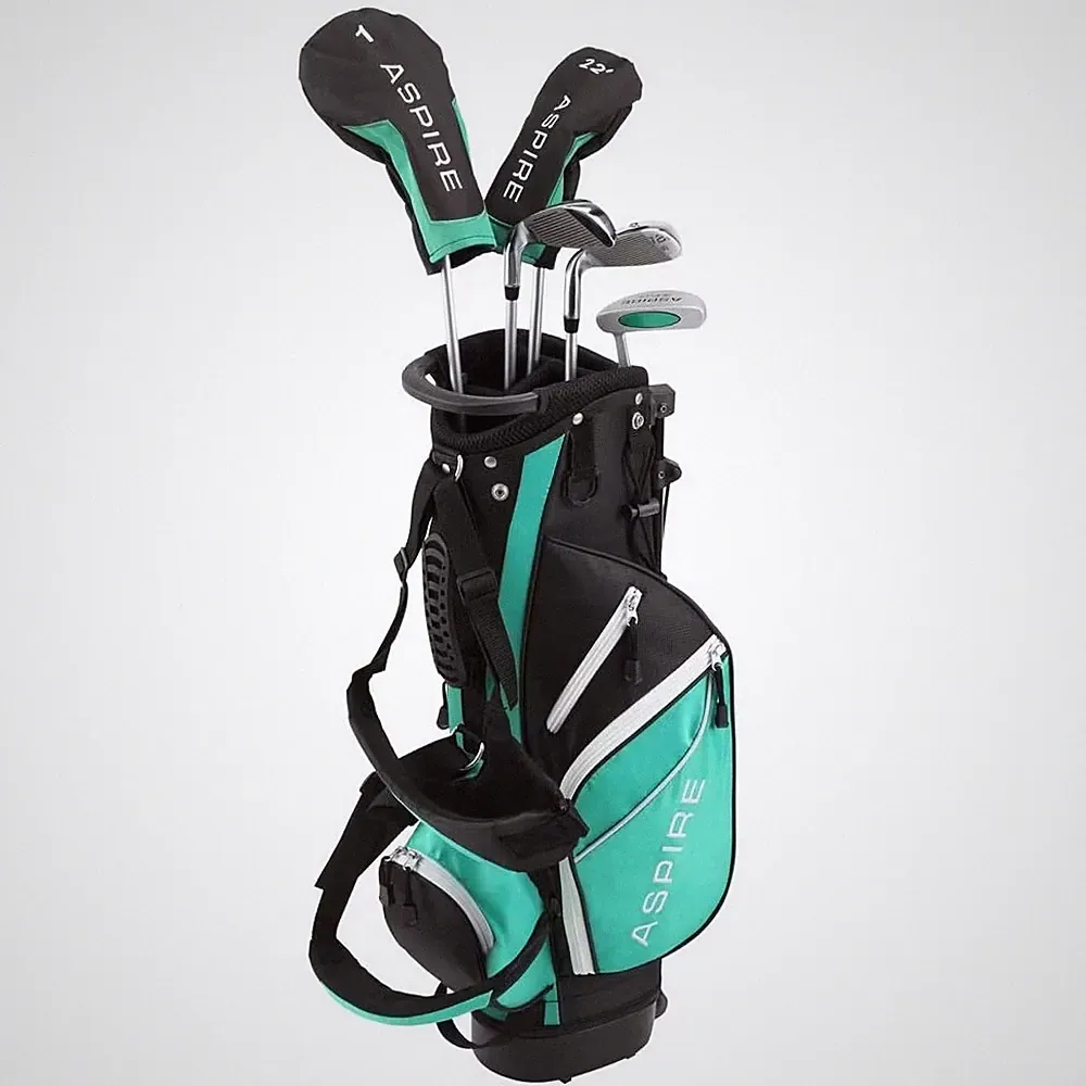 Aspire Junior Plus Premium 9-Piece Golf Club Set