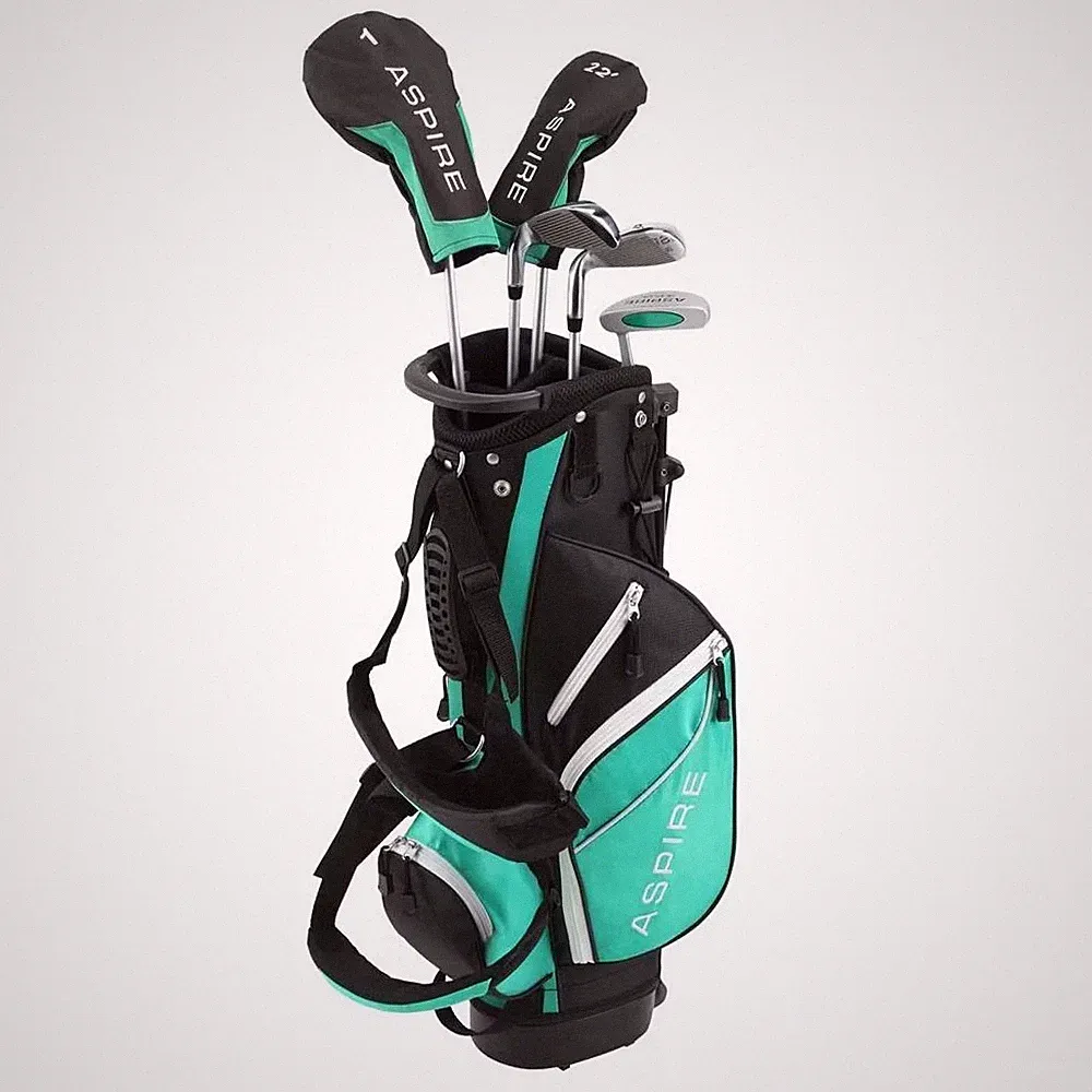 Aspire Junior Plus Premium 9-Piece Golf Club Set