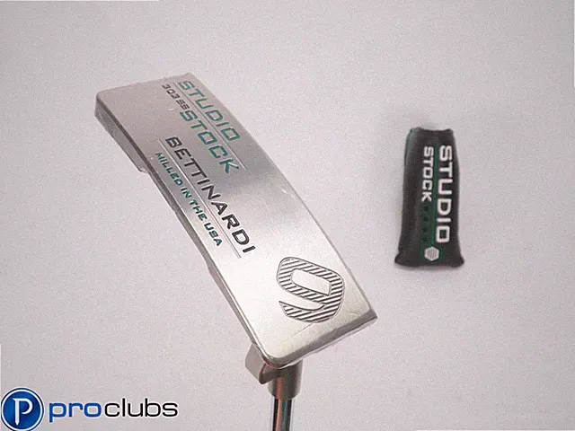 New Bettinardi 2023 Studio Stock #9 34" Putter w/Cover 513231