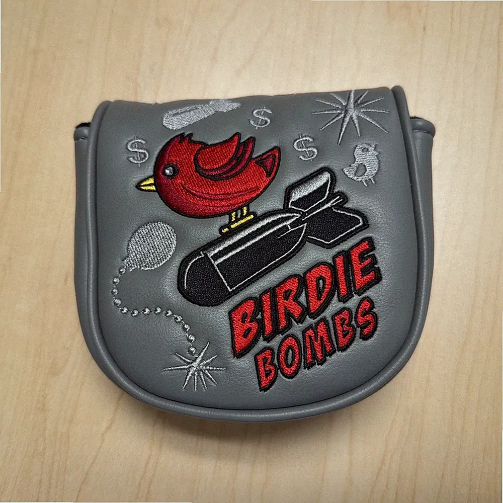 New Birdie Bombs LAB DF3 Center Shaft Putter Cover - Rare LAB Rats