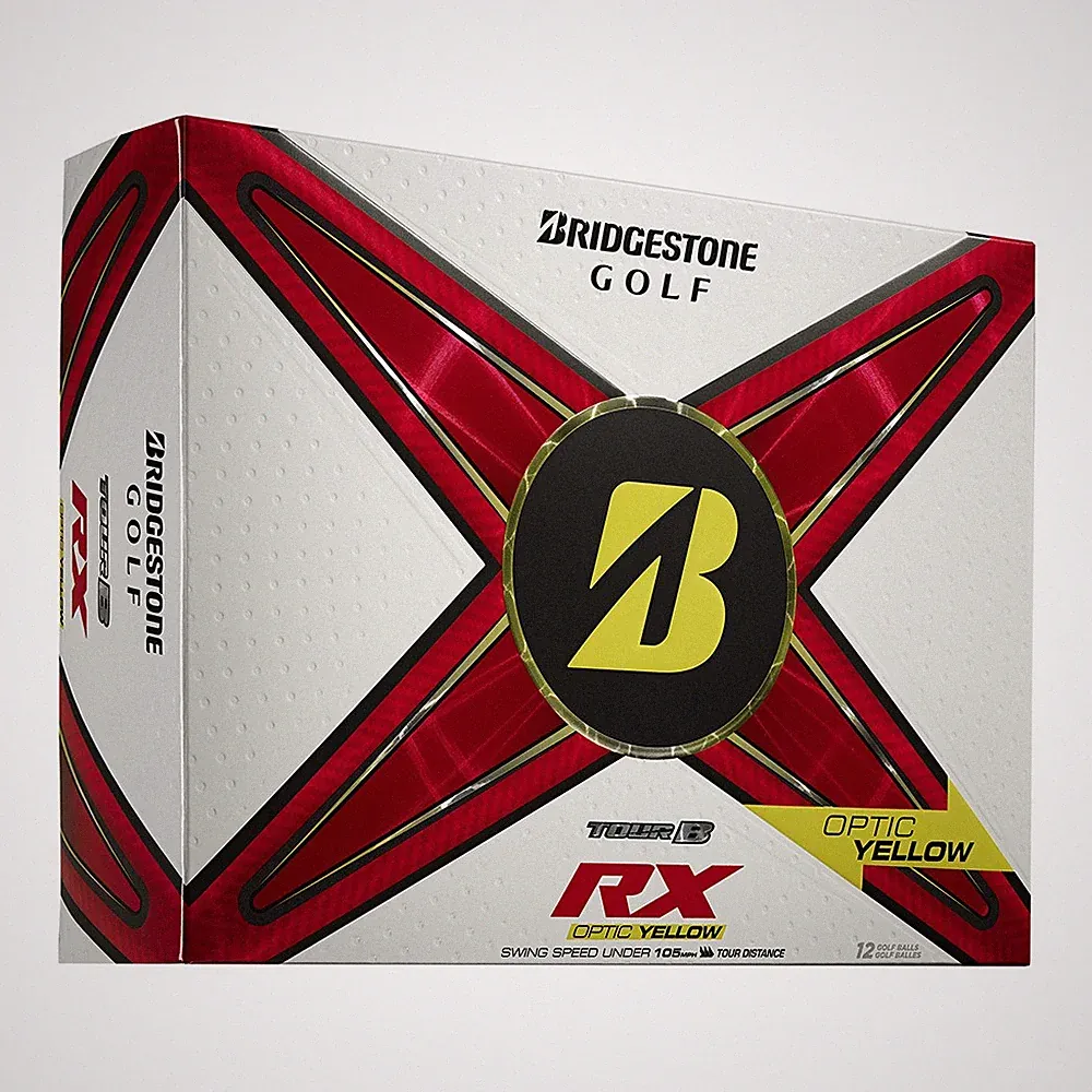 NEW Bridgestone Tour B RX 2024 Yellow Golf Balls - Choose Quantity!