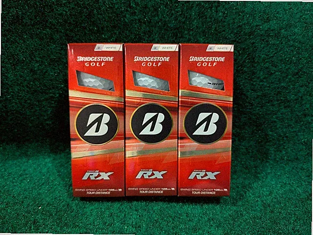 *NEW* Bridgestone Tour B RX Golf Balls [2026 Model] White - 3 Sleeves