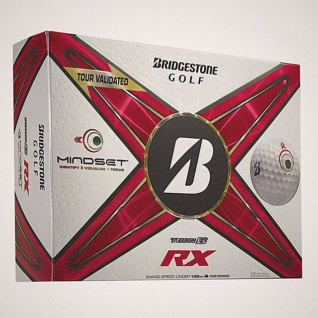 Bridgestone Tour B RX MindSet Golf Balls 3 Dozen