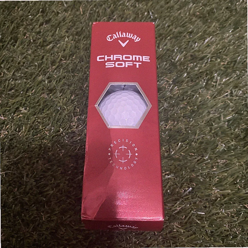 NEW Callaway Chrome Soft Softfast Core Gold Balls (3) Pack Tour Performance