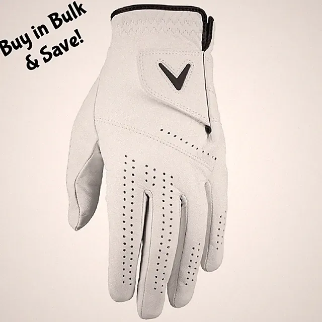 NEW Callaway Dawn Patrol 24 Leather Golf Glove - Pick Size & Quantity