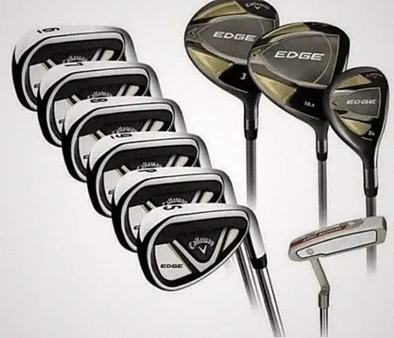 *NEW* Callaway Edge 10-piece Golf Club Set - Right Handed - Regular Flex - Men’s