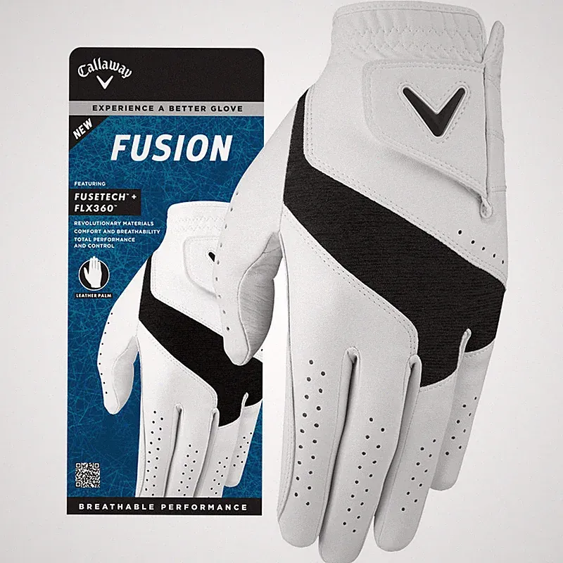 New Callaway Fusion Golf Glove Women's - L Large Regular - LH - Four Pack