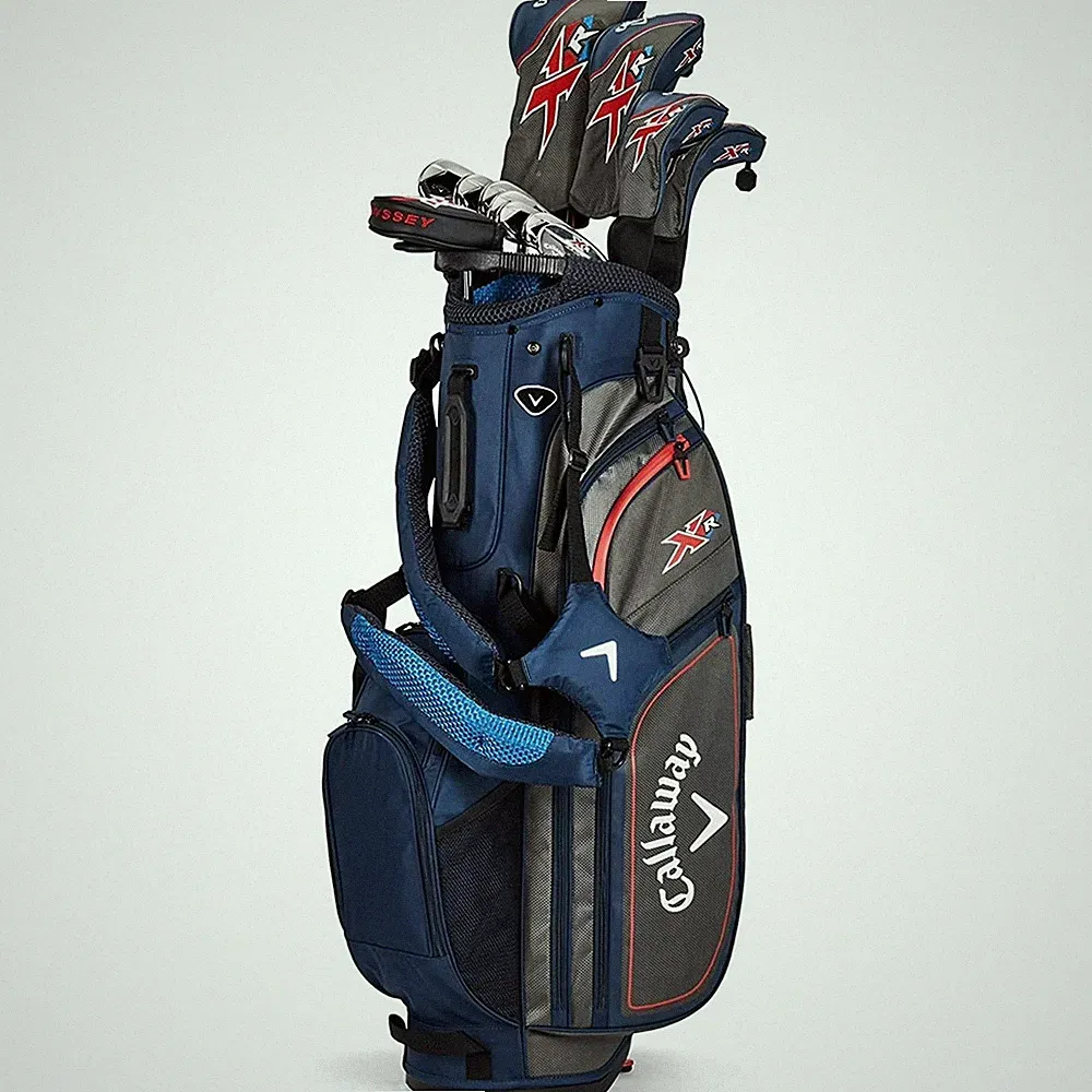 NEW - CALLAWAY GOLF XR COMPLETE GOLF SET-RH REG STEEL SHAFT, UNOPENED