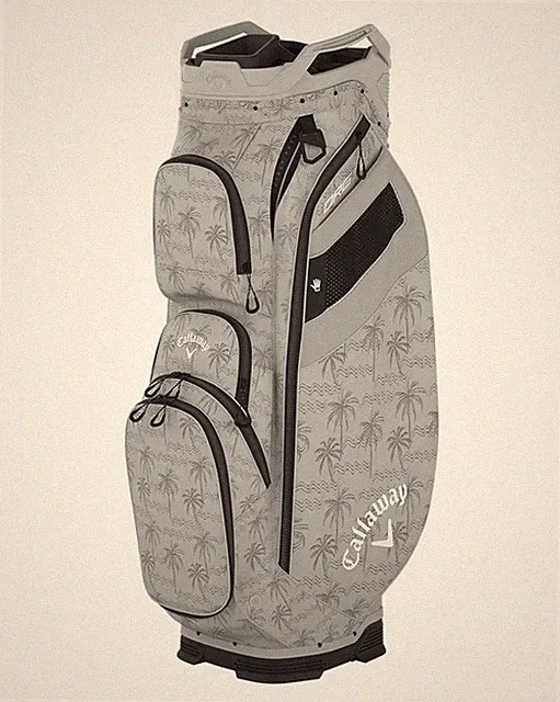 New Callaway Org. 14 Cart Bag Grey/Baja Palms